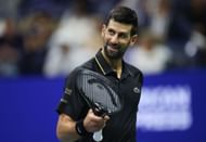 Novak Djokovic at the US Open 2025. (Photo: Getty)